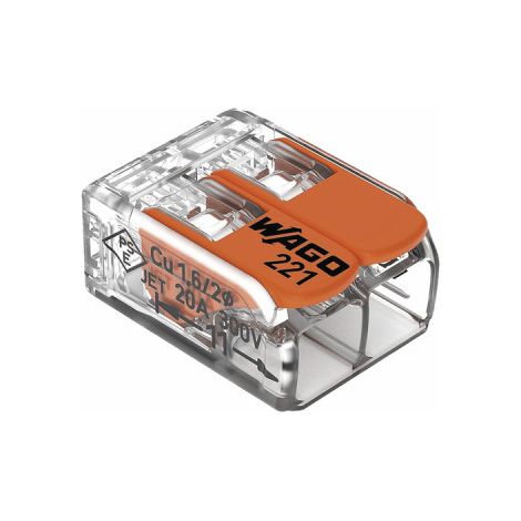 Borne de connexion tous conducteurs 2 fils (X 5) - DIFF