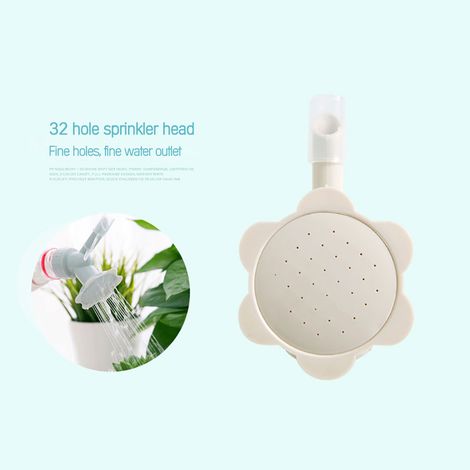 Adaptateur double bec verseur pour bouteille en plastique, idéal pour arroser les plantes ou les fleurs. (1/5)
