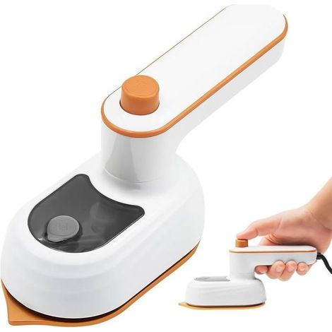 Mini Fer à Vapeur Portable Pliable - 180° Rotatif, Réservoir 50ml, pour Voyage et Maison, Repassage Facile (1/5)