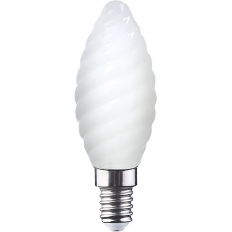 LAMPADA LED FILAMENTO MAURER TORTIGLIONE MILKY E14 4,5W 470LM 2700K