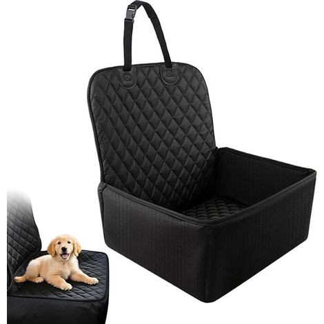Hunde-Autositzerhöhung, großer wasserdichter Haustier-Autositz, wasserdichtes Kissen aus gewaschenem Oxford-Gewebe (1/5)