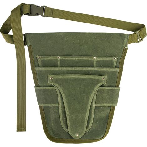 Ceinture à outils de jardinage pratique — Petite pochette multi-poches robuste pour jardiniers et jardinières