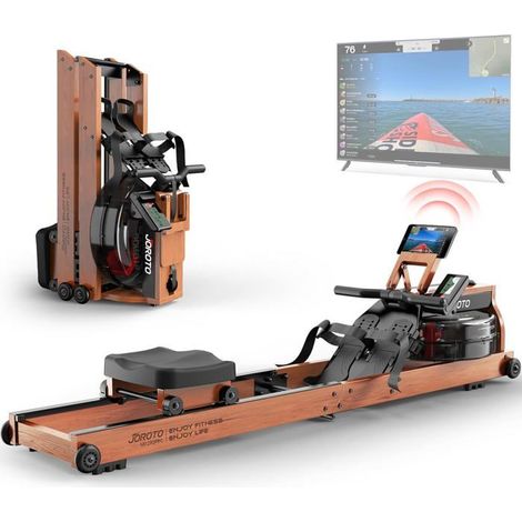 Wasser-Rudergerät faltbar - JOROTO - MR280PRO - Massivholz - 15L Tank - Bluetooth-Monitor (Kinomap)