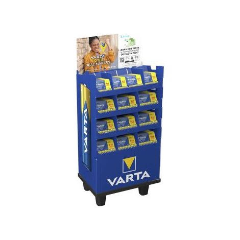 Werbedisplay Varta longlife power 133 ausgewogene Packungen