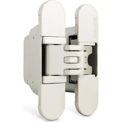 BISAGRA INVISIBLE KUBICA K6200 NIQUEL SATINADO   REGULACION 3D. 45Kgs/2 BIS. 95X60mm. (1/2)