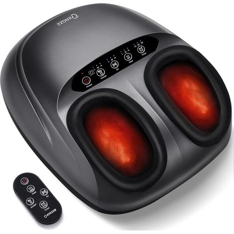 Shiatsu Masseur de Pieds avec Chaleur, Pétrissage, Roulement et Compression d'air, 2026 Appareil Massage Pied électrique pour la Fasciite Plantaire, 3 Modes de Chaleur (1/5)