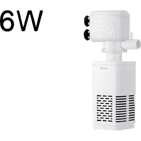 Pompe de Filtre pour Aquarium, Fonctionnement Multifonctionnel, Design Compact, Type carré 6W, 220v-f (1/2)