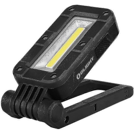 Lampe de travail COB magnétique rechargeable compacte, lampe torche d'inspection LED portable, compatible avec les chantiers de construction et le camping. (1/5)