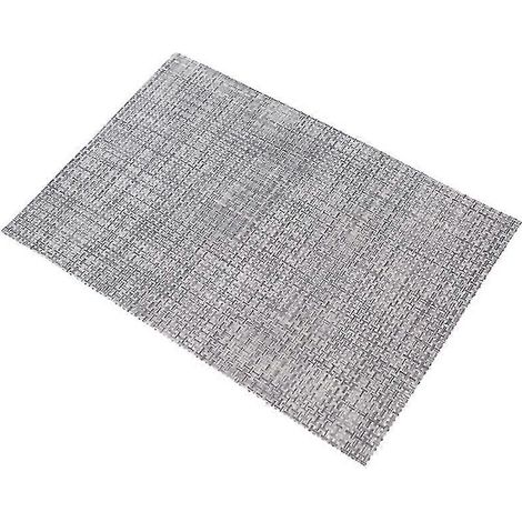 Set de table de cuisine/salle à manger isolant thermique antidérapant à rayures imperméable (1/5)