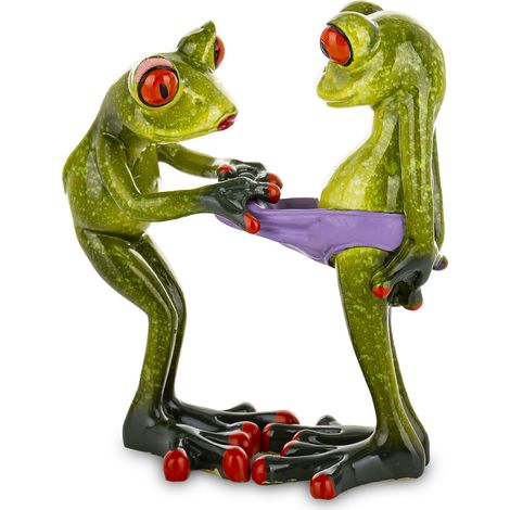 Lustige Froschfigur 13,5 x 11,5 x 5,5 (1/5)