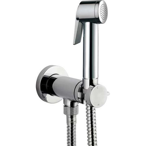 Kit mitigeur progressif WC, douchette et flexible 125 cm chromé Paloma-flat - Bossini E37011030 (1/2)