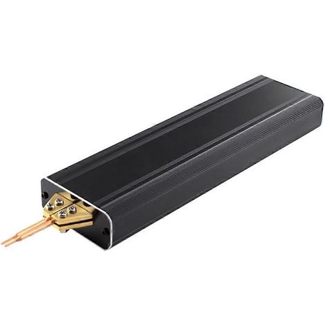 À main soudeuse points portable mini machine soudage micro USB 5 V 18650 21700 lipo batteries nickel sheets (1/5)