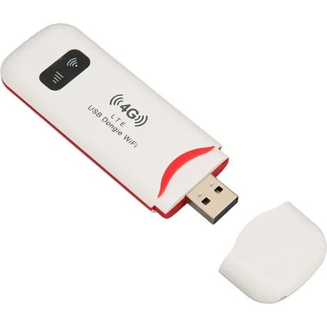 Dongle Modem Wifi Usb - 4g Lte - Punto De Acceso Portátil - Ranura Para Tarjeta Sim - 1 Unidad (1/5)