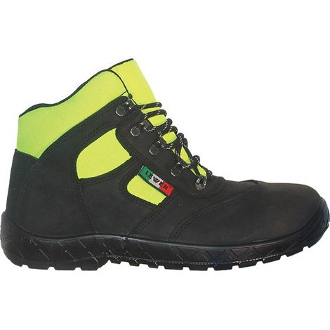Botas de seguridad unisex LEWER antidesli. PROTEZIONE CIVILE1 S3 EVOLUTION 2.0  Talla: 35