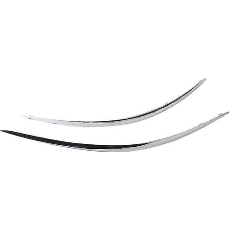 1 paire de baguettes de pare-chocs avant pour Mercedes W211 E320 E350 E550 E63
