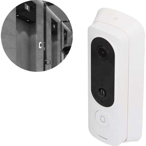 H2 MINI WLAN-Video-Türklingel mit geringem Stromverbrauch (720p) [Batterie nicht enthalten] Weiß (1/5)