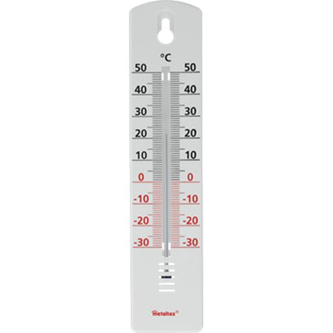 METALTEX - THERMOMETRE INTERIEUR EXTERIEUR PLASTIQUE 298000 (1/2)
