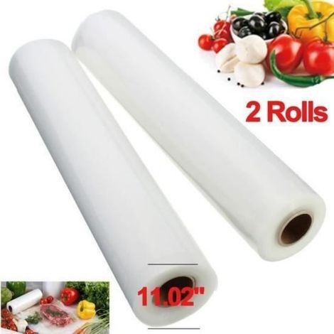 Sac pour Appareil de Mise Sous Vide 30 x 500 cm - 2 rouleaux pour appareils de toutes les marques (1/5)