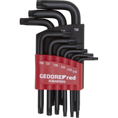 Kit Cle Allen GEDORE red 9 pieces, court, Torx (1/5)