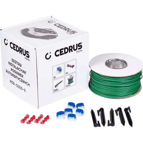 Kit d'installation robot S Husqvarna Cramer Gardena Cedrus 100M 2.7mm