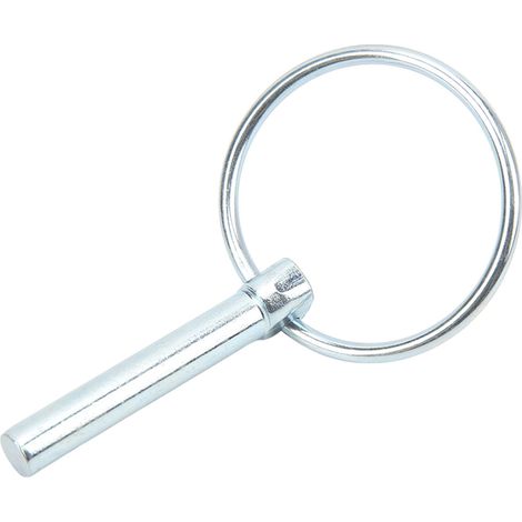 10 hochbelastbare Lynch-Schnellverschluss-Sicherungsstifte mit Ringen, geeignet für Boote, Anhänger und Lkw, 8 mm x 45 mm (1/5)