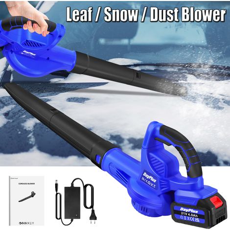 Souffleur d'air électrique sans fil Jardin Neige Poussière Aspirateur de feuilles Batterie/Accu (1/4)