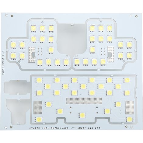Lumière de Lecture Intérieure pour Voiture 48SMD 12V 50000H Plafonnier LED Blanc Panneau 5050 Accessoire Auto Compatible RAV4 2006-2012 (1/5)