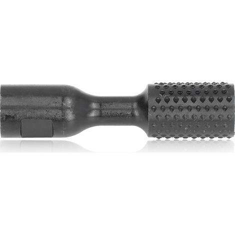 Tête de meulage cylindrique à fraise rotative en acier à haute teneur en carbone, à denture grossière, pour meuleuse d'angle 115/125, diamètre 25 mm / 0,98 pouce