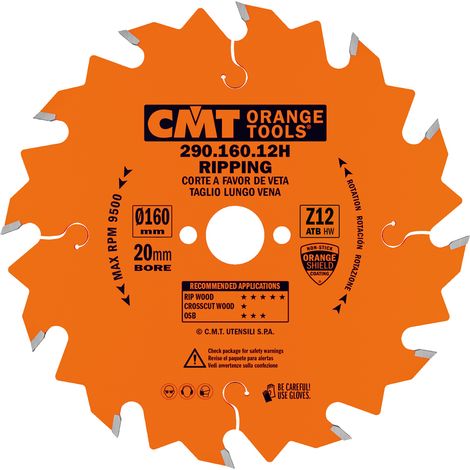 290.160.12H LAME POUR PORTABLES 160X2.2X20 Z12 10ATB