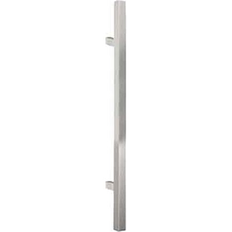 MANIGLIONE INOX 'TEXAS' 25x25x500 mm, Inter. 300 mm - Colore Inox satinato Q.TA 2
