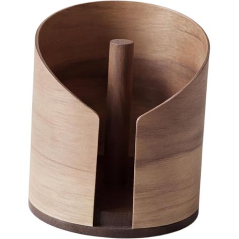 Porte-papier toilette en bois, support de comptoir, organisateur (1/5)