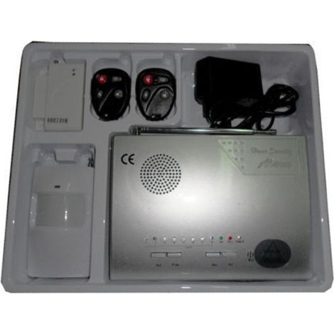 Trade Shop - Diebstahlsicherungs-Set, Alarmanlage, Sound, WLAN, kabellose Sensoren, Fernbedienung -