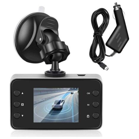 Caméra Voiture DVR 2 2 Pouces Enregistrement 1080P Grand Angle Vision Nocturne Détection Mouvement (1/4)