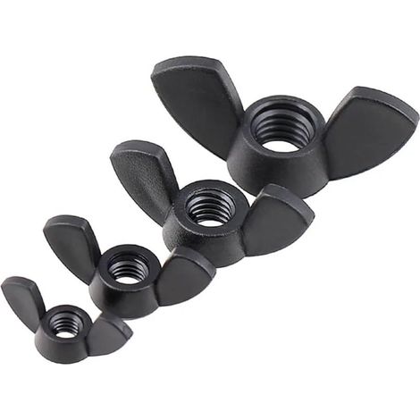 Écrous à oreilles, fixations écrou pièces d'écrou 10 d'écrous (1/4)