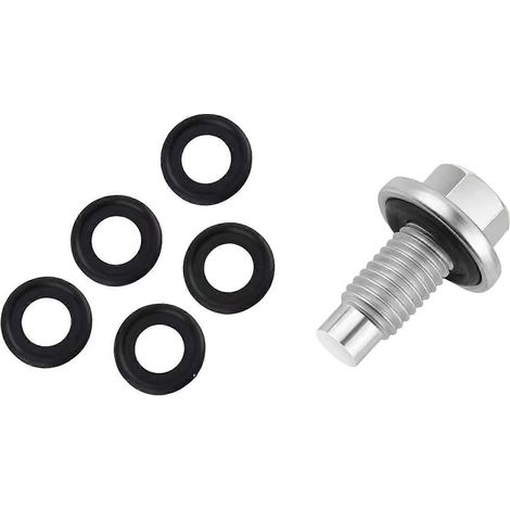 Bouchon de vidange d'huile avec 5 rondelles EJ7Z-6730-a Accessoires automobiles haute performance (1/5)