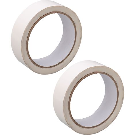 Ruban adhésif double face en coton, 2 pièces, épaisseur 0,14 mm, largeur 30 mm, longueur totale 50 m, résistant à la chaleur, ruban papier coton haute température (1/5)