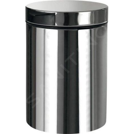 Sapho - Poubelle mural 3 l, inox poli XP018 (1/3)