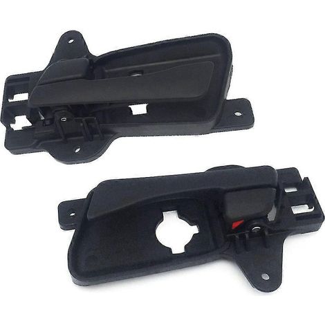 Poignée de porte intérieure noire avant et arrière pour Hyundai i30 Elantra 2008-2012 - Accessoires auto - Poignées de porte intérieures - Avant gauche (1/5)