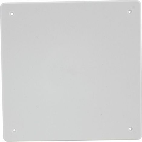Deckel für Unterputz-Abzweigkasten 150 x150 mm weiß Schalterdosen & Abzweigdosen