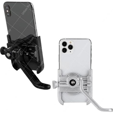Rétroviseur - Support de navigation pour téléphone portable - Moto - Scooter électrique - Vespa 70th year (1/4)