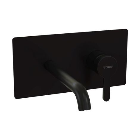 Mitigeur lavabo mural à encastrer chromé Avec vidange clic clac (1/2)