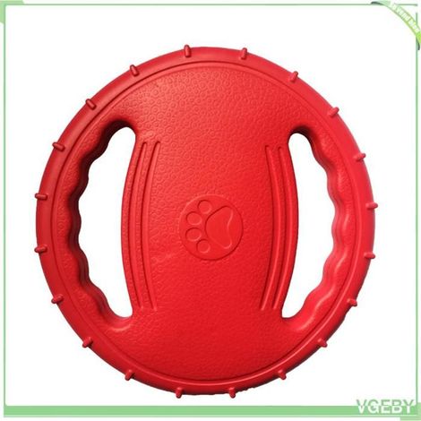 Disque volant pour chien - FAFEICY - Disque EVA - 20 cm - Poignées doubles - Flottant résistant aux morsures (1/5)