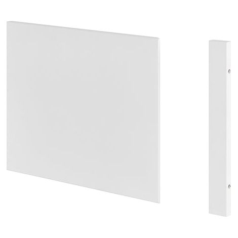 Pinio Puerta librería batiente - Blanco y madera (1/4)