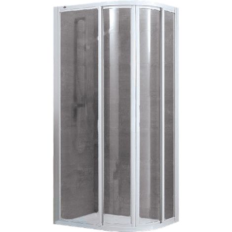 BOX DOCCIA ASIMMETRICO P. BIANCO - 67,5-70x87,5-90 Stampato C (1/2)