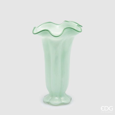 EDG Enzo De Gasperi Vaso Campanula H 30 Cm D 19 Cm Green