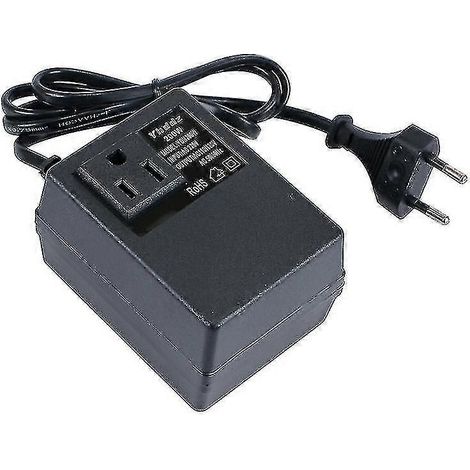 Transformateur 200 W 220 V vers 110 V / 110 V vers 220 V, convertisseur de tension prise US/Europe (1/4)