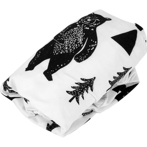 Coussin de change bébé doux et respirant, tapis anti-urine pour nouveau-né et nourrisson (4) (1/5)