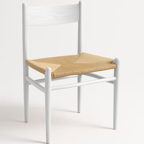 Silla de Comedor de Madera - Diseño Retro - Cawi