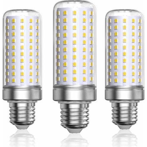Ampoule LED maïs E27 blanc froid 6000K, 1800LM, équivalent à une ampoule halogène de 200W, ampoule LED maïs E27 pour salon, lustre, véranda (non dimmable) (1/5)