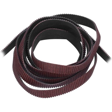 Courroie de distribution en caoutchouc avec poulie dentée synchrone 2GT‑9RF 2M, entraînement de transmission, kit de 2 pièces (1/5)